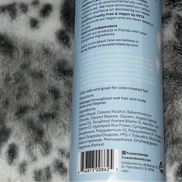 Pure Zero Moroccan Argan Oil Hair Care Set - Picture 9 of 11